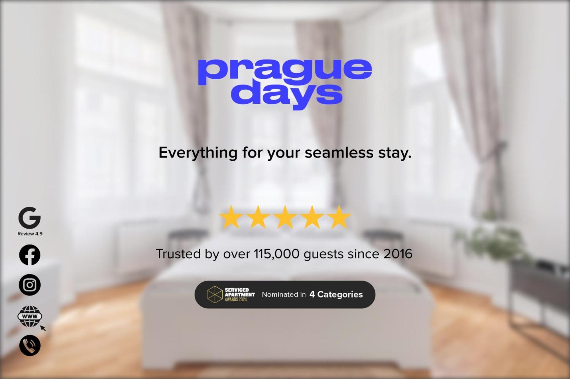 Apartment Days - 2bdr - Workspace - Netflix - Quiet Area Prag